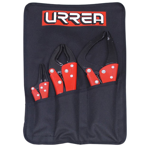 Juego De Pinzas De Presión Universal, Nariz Larga, Urrea 4100A