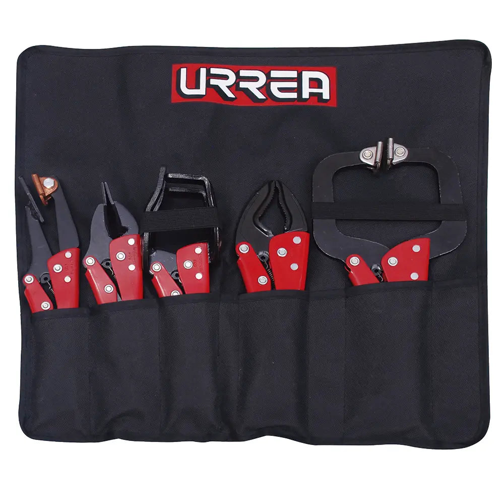 Juego De Pinzas De Presión Para Soldador, 5 Piezas, Urrea 4100B