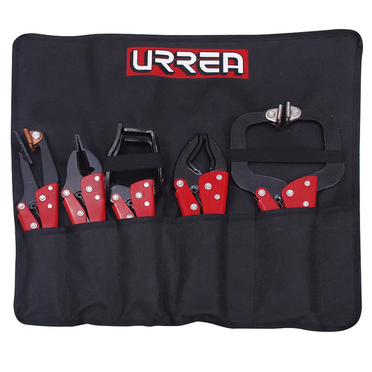 Juego De Pinzas De Presión Para Soldador, 5 Piezas, Urrea 4100B