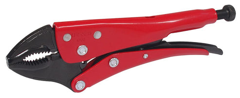 Pinza De Presión Quijada Curva De 9-1/4, Urrea 4102