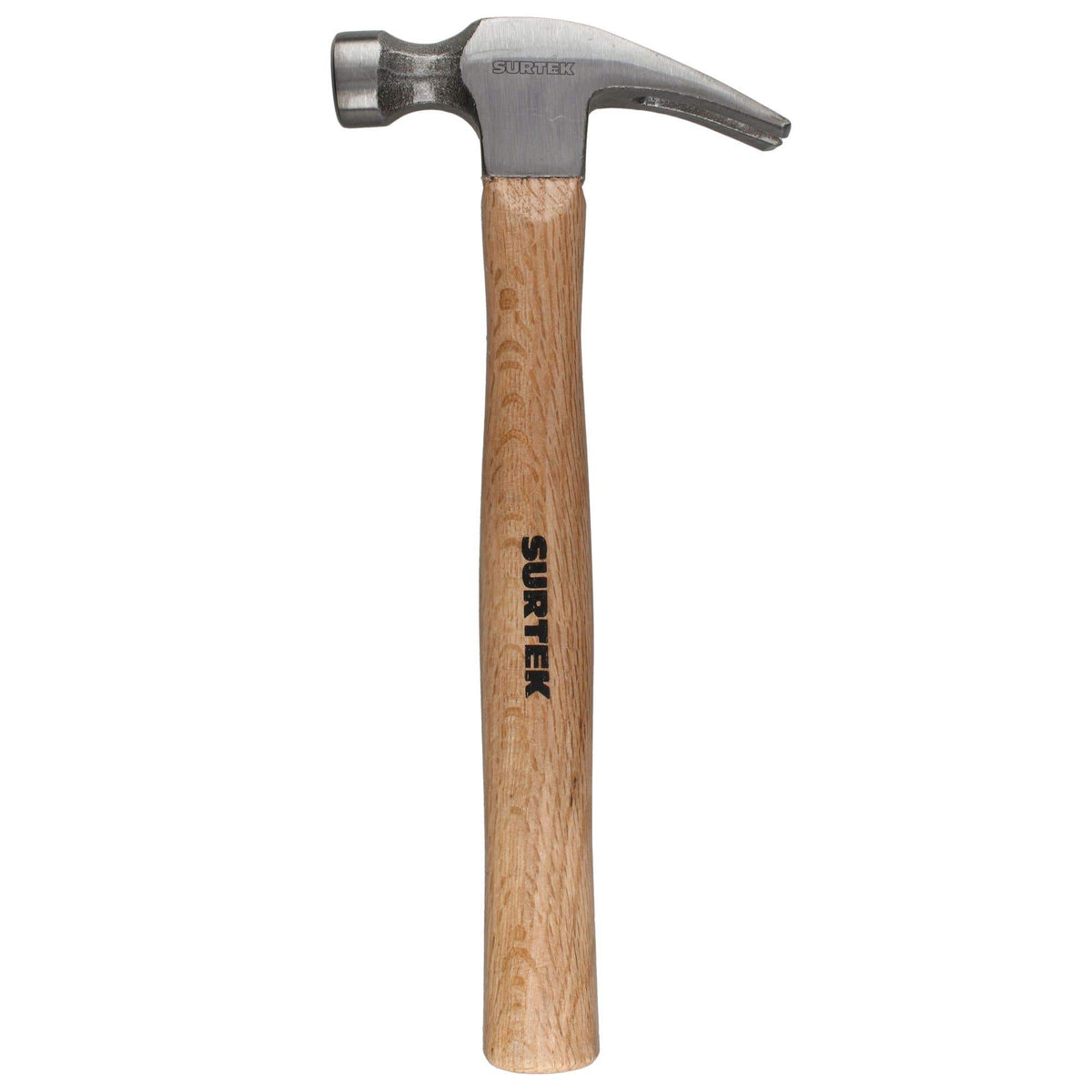 Martillo De Uña Recta Con Mango De Madera 14, 16 Oz, Surtek 416R