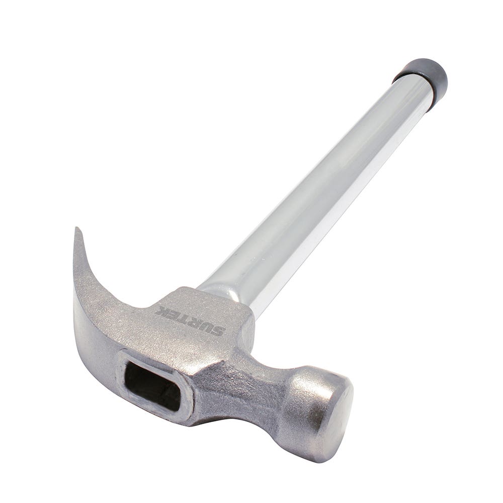 Martillo De Uña Curva Con Mango Tubular 13, 16 Oz, Surtek 416T