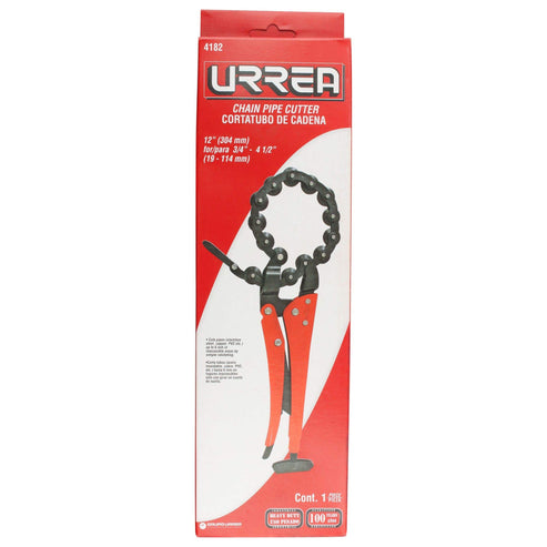 Cortatubos De Cadena De 3/4 A 4-1/2, Urrea 4182