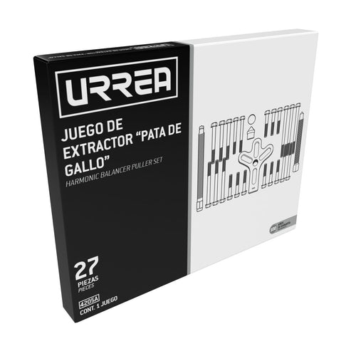 Juego De Extractor Automotriz De Volante Tipo C, 25 Piezas, Urrea 4205A