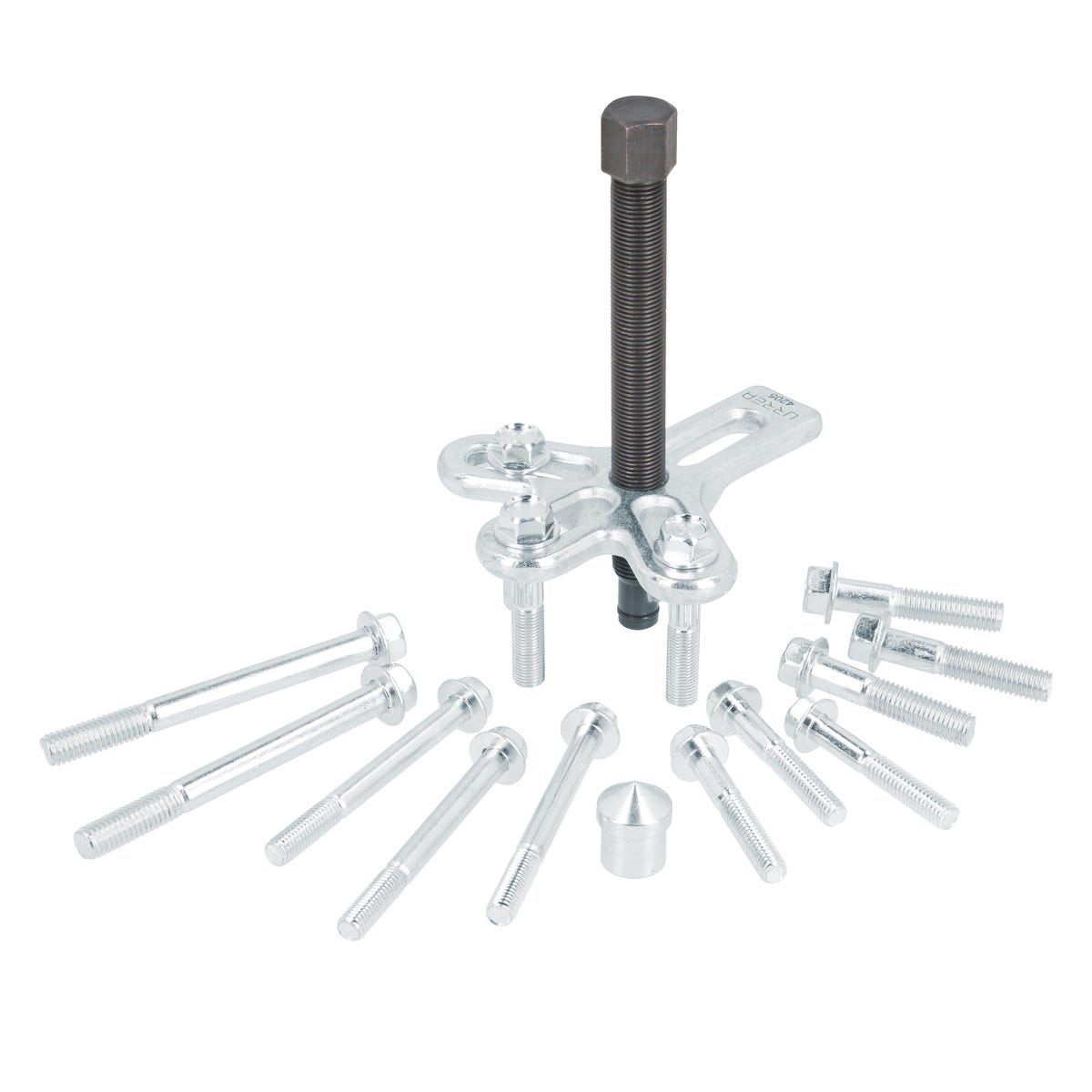 Juego De Extractor Automotriz De Volante Tipo C, 17 Piezas, Urrea 4205