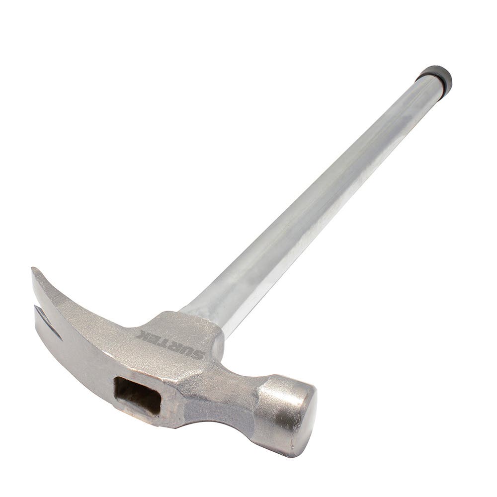 Martillo De Uña Recta Con Mango Largo Tubular 20, 20 Oz, Surtek 420TRL