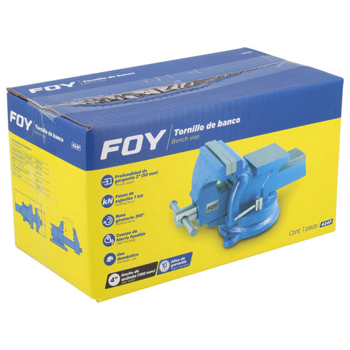 Tornillo De Banco 4, Foy 424F