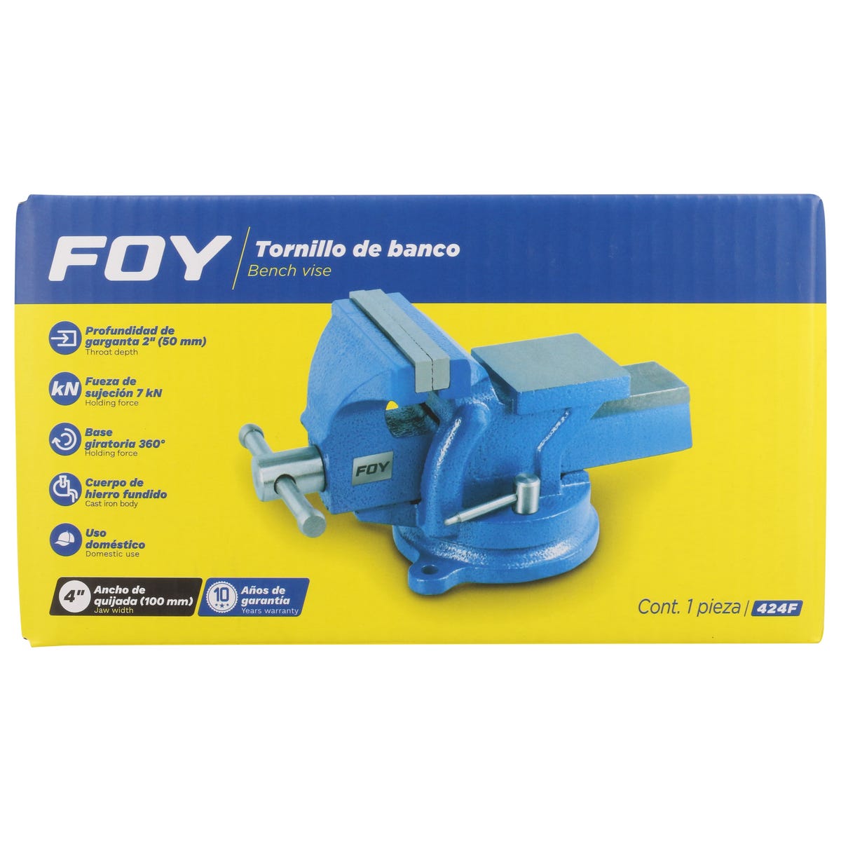 Tornillo De Banco 4, Foy 424F