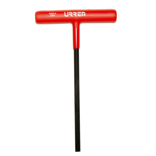 Llave Hexagonal Corta Tipo T Ergonómica En Pulgadas, 9/64, Urrea 46409GP