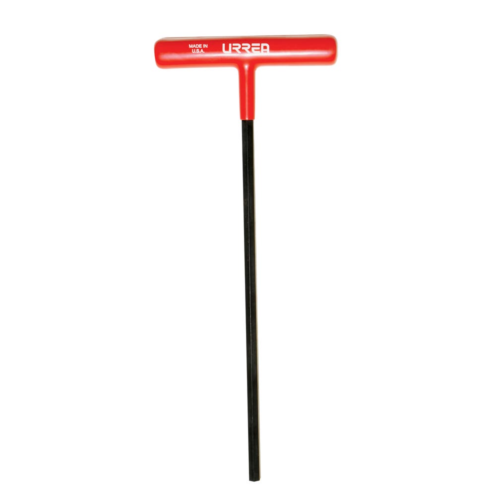 Llave Hexagonal Larga Tipo T Ergonómica En Pulgadas, 1/4, Urrea 46416LGP