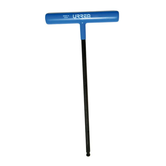 Llave Hexagonal Larga Tipo T Punta De Bola Ergonómica Métrica, 8 mm, Urrea 46520LBGP