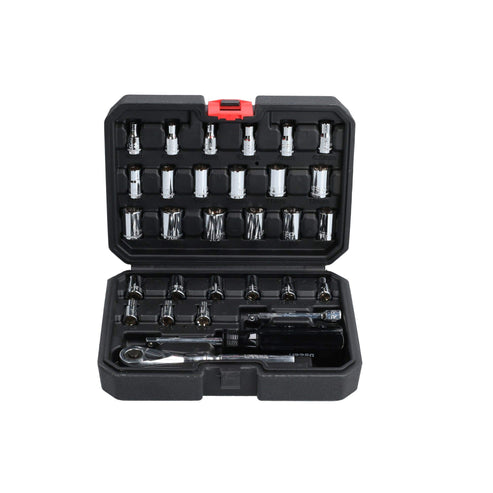 Juego De Dados Y Accesorios Cuadro De 1/4 Urrea 4700CB