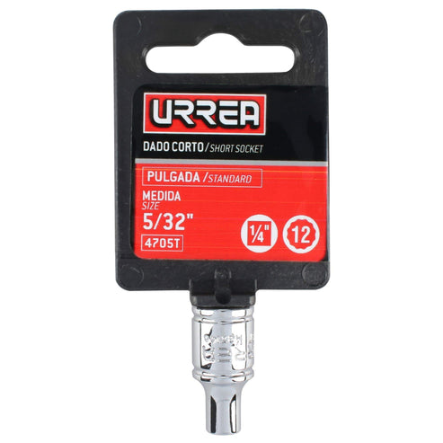 Dado Cuadro De 1/4, 12 Puntas, En Pulgadas, Urrea 4708T
