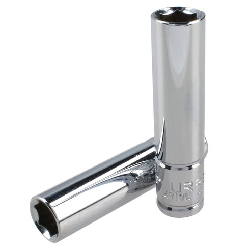 Dado Largo Cuadro De 1/4, 6 Puntas, En Pulgadas, Urrea 4710L