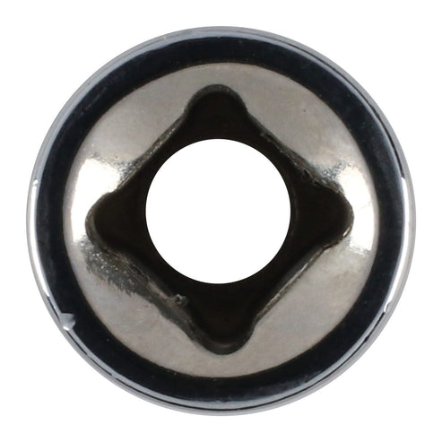 Dado Largo Cuadro De 1/4, 6 Puntas, Métrico, 12 Urrea 4712LM