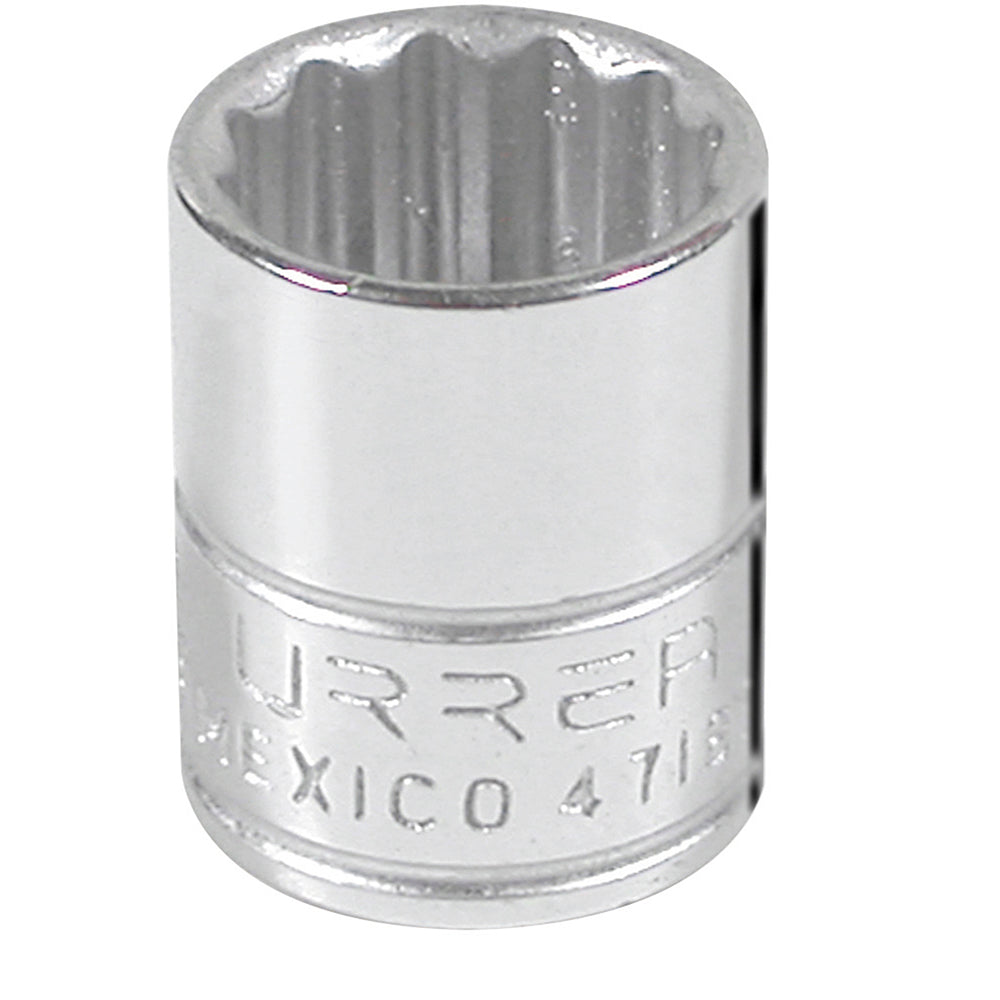 Dado Cuadro De 1/4, 12 Puntas, En Pulgadas, Urrea 4718T