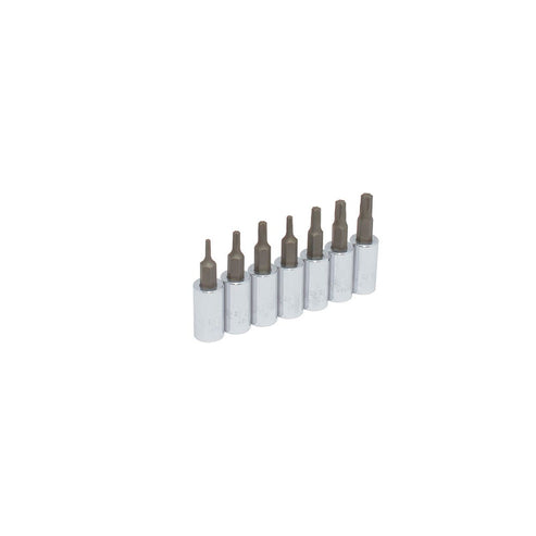 Juego De Dados Con Punta Torx Cuadro De 1/4, 7 Urrea 4739C