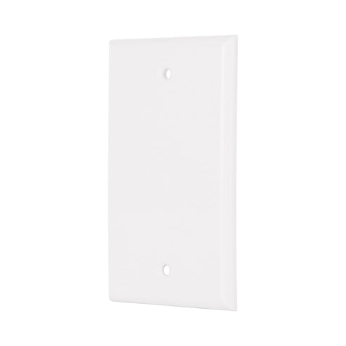 Tapa De ABS Ciega Blanca 2 x 4