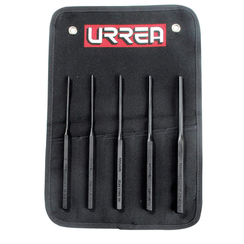 Juego De Punzones Botadores Rectos Largos, 5 Piezas, Urrea 48A