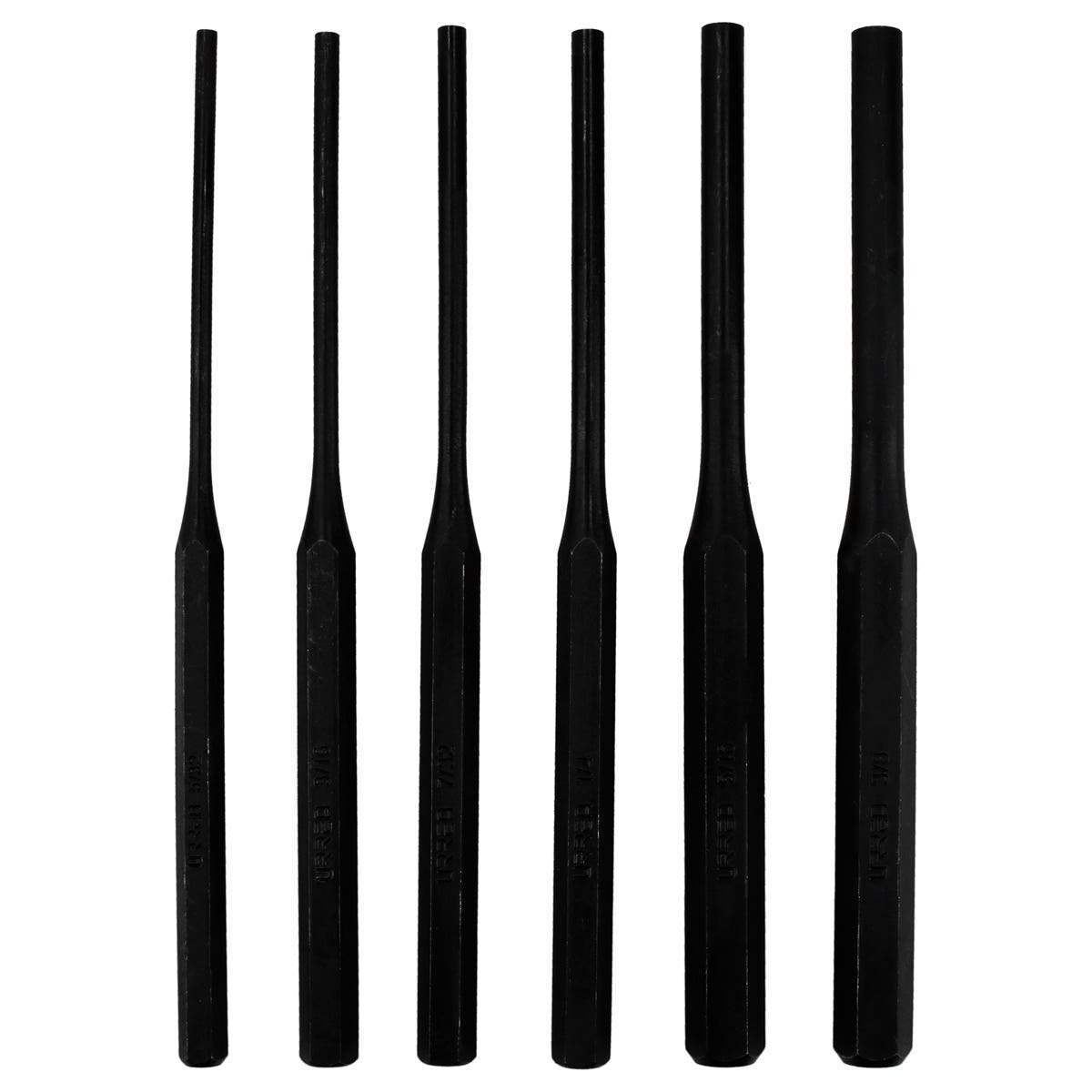 Juego De Punzones Extra Largos, 6 Piezas, Urrea 48B