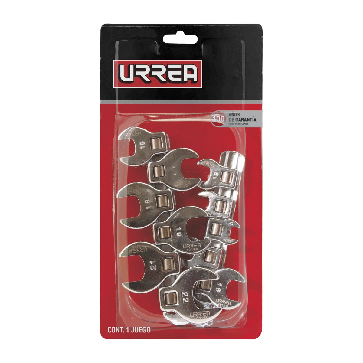 Juego De Llaves Pata De Cuervo Cuadro De Urrea 4900-10