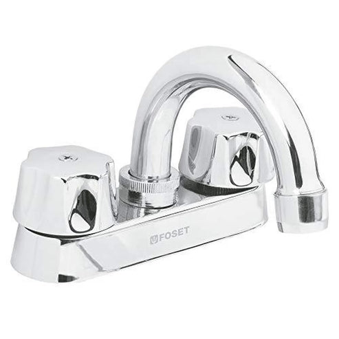 Llave Para Lavabo De Cromo