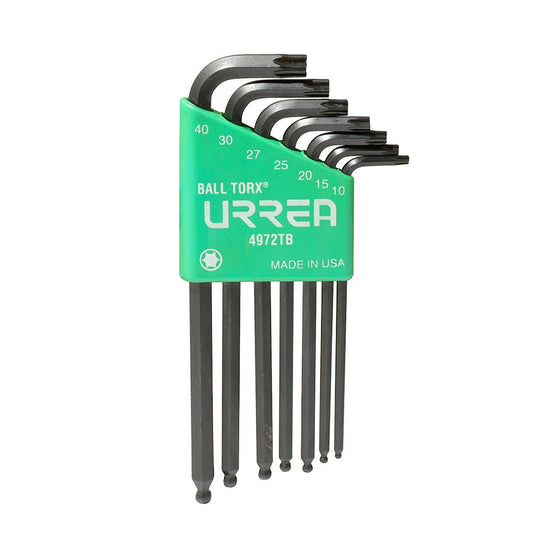 Juego De Llaves Hexagonales Tipo L Punta De Bola, Torx, Urrea 4972TB