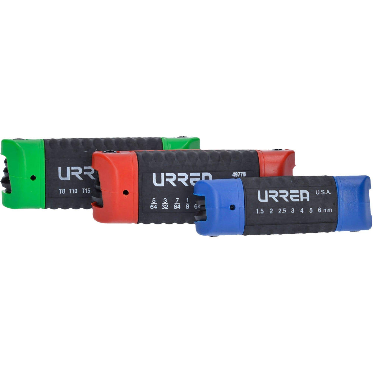 Juego De Llaves Hexagonales Tipo Navaja En Pulgadas, Métricas Y Torx Estuche Bimat, Urrea 49824
