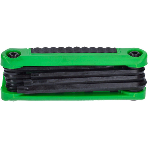 Juego De Llaves Hexagonales Tipo Navaja En Pulgadas, Métricas Y Torx Estuche Bimat, Urrea 49824