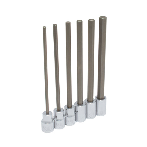 Juego De Dados Punta Hexagonal Extra Larga Cuadro Urrea 4990SML