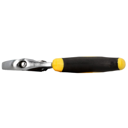 Llave Ajustable Cromada Corta Con Mango Rubber Grip 6, Surtek 506CA