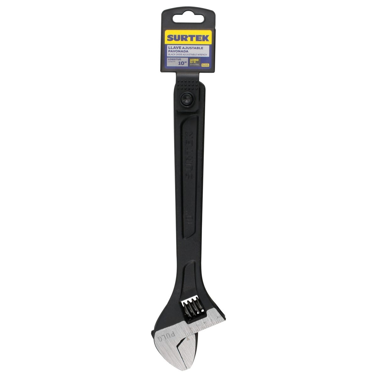 Llave Ajustable Pavonada 10, Surtek 510S