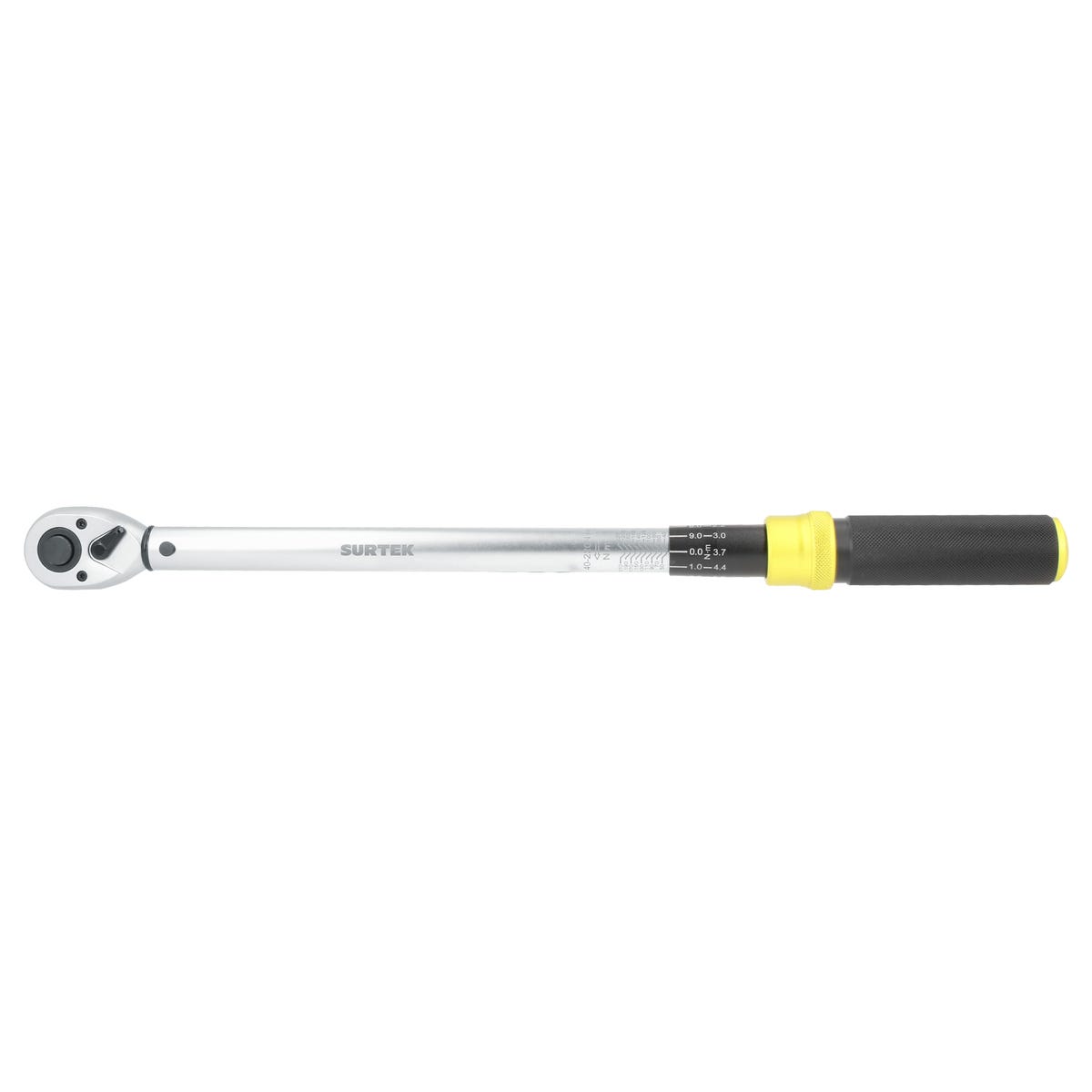 Torquímetro De Trueno Una Escala Dual Cuadro De 1/2, 30-162 ft-lb (40-220 Nm), Surtek 512D