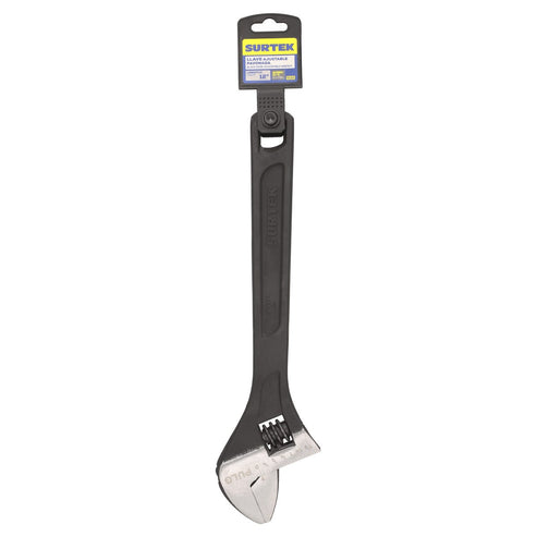 Llave Ajustable Pavonada 12, Surtek 512S