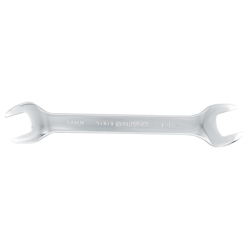 Llave Española Pulido Espejo Métrica, 18 x 19mm, Surtek 51819