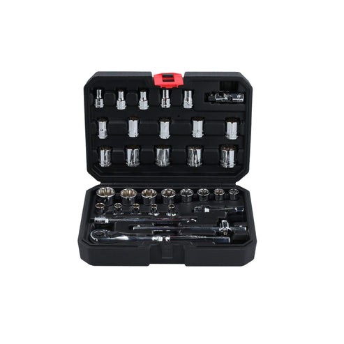 Juego De Dados Y Accesorios Cuadro De 3/8 Urrea 5200CB