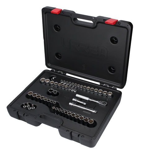 Juego De Dados Y Accesorios Cuadro De 3/8 Urrea 5200PA
