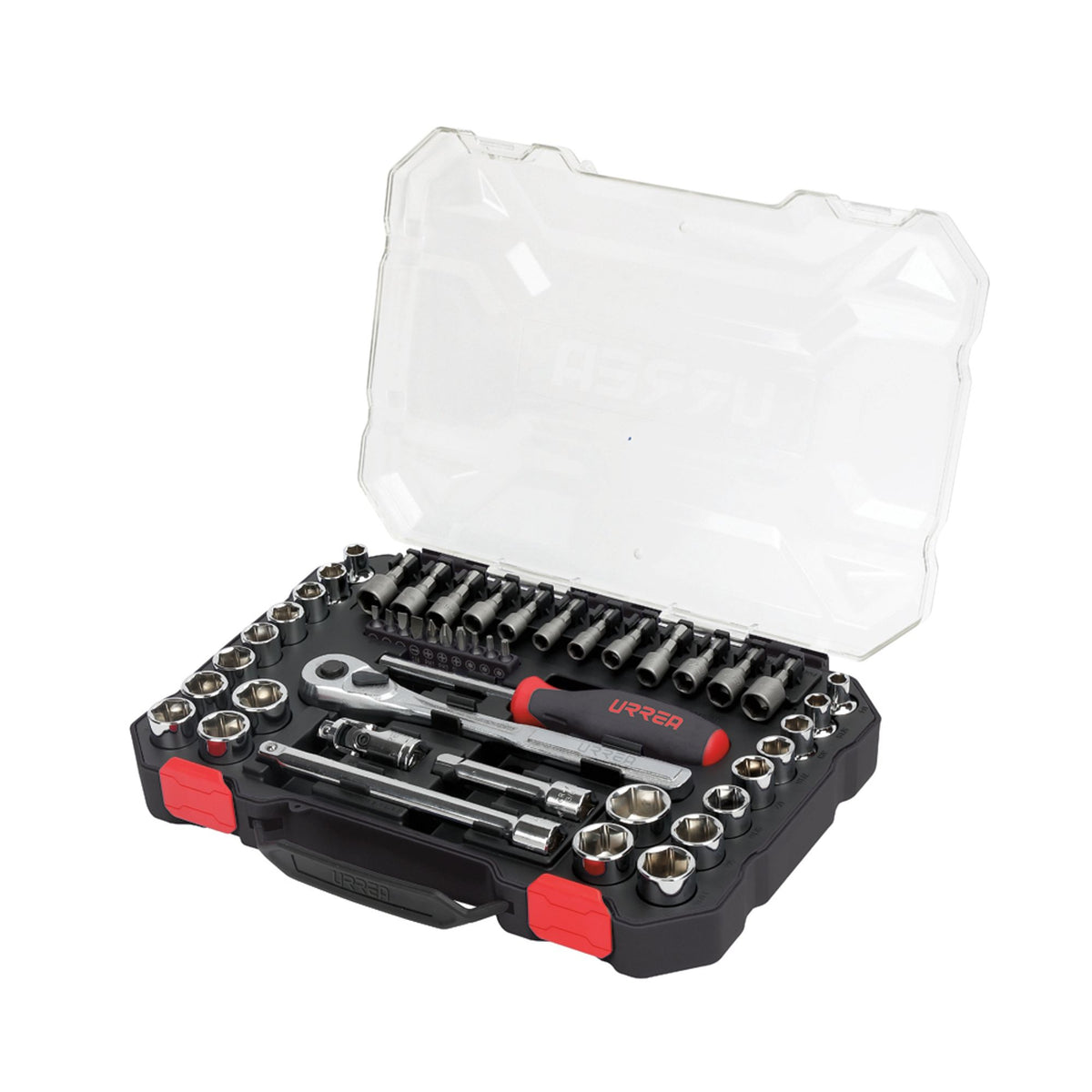 Juego De Dados Y Accesorios Cuadro De 3/8 Urrea 5201CD