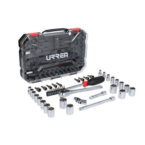 Juego De Dados Y Accesorios Cuadro De 3/8 Urrea 5201CD