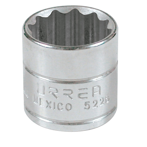 Dado Cuadro De 3/8, 12 Puntas, En Pulgadas, Urrea 5228