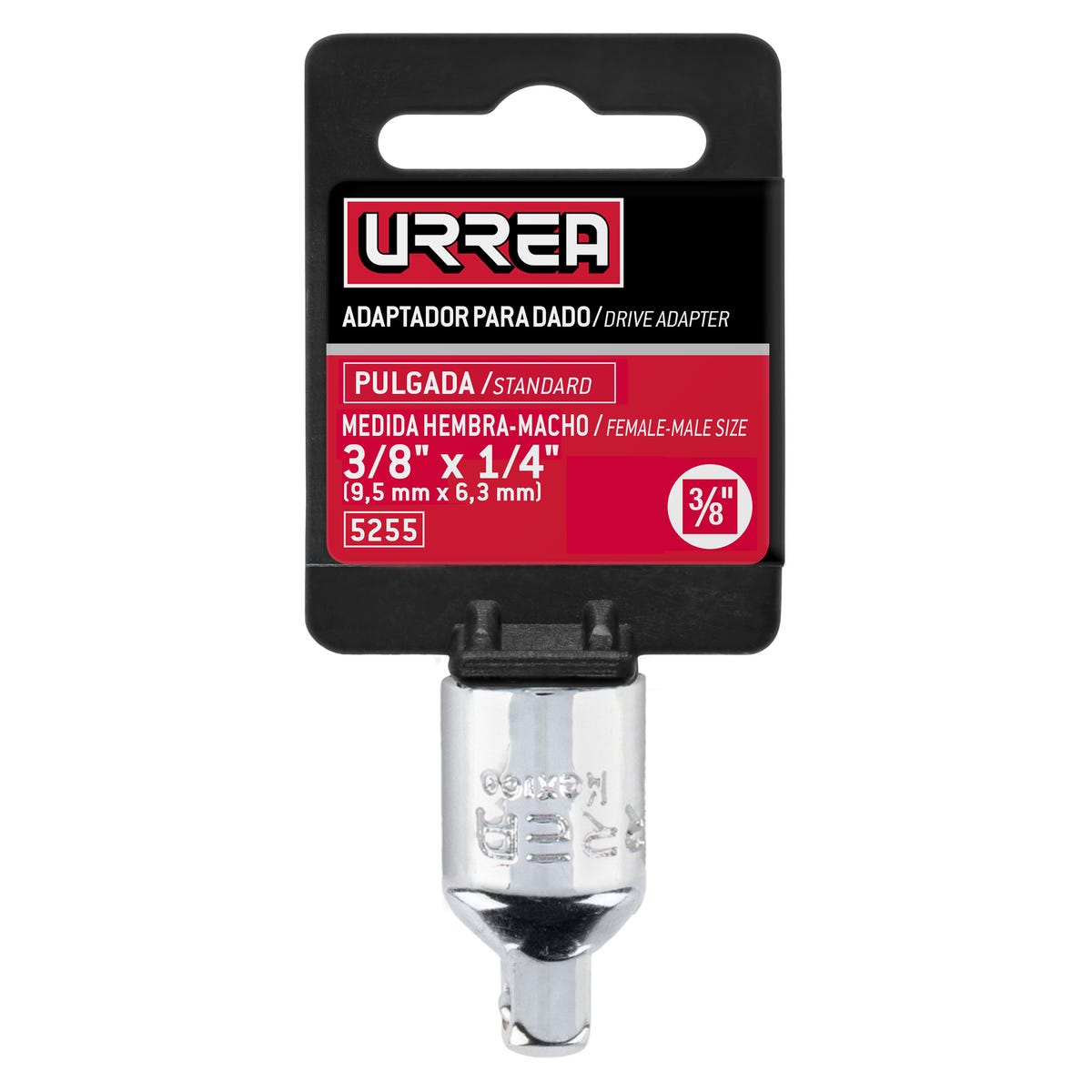 Adaptador Para Dado 3/8" a 1/4" Urrea 5255