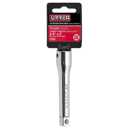 Extensión Para Dado 3/8" x 3" Urrea 5260