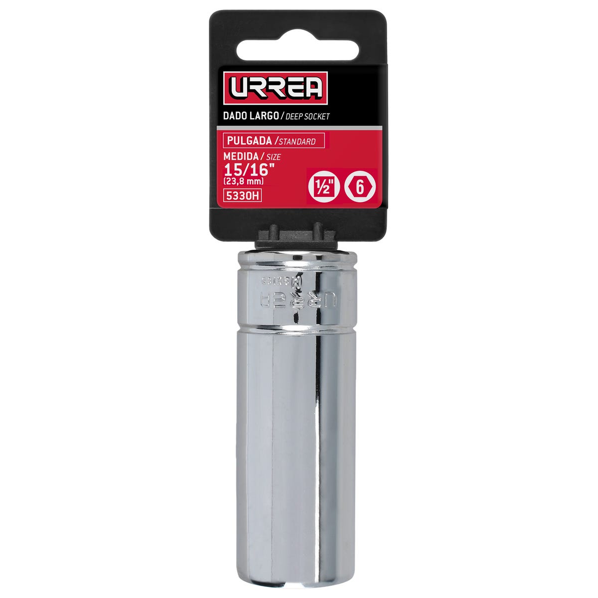 Dado Largo 1/2" x 15/16" Urrea 5330H