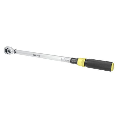 Torquímetro De Trueno Una Escala Dual Cuadro De 3/4, 74-442.5 ft-lb (100-600 Nm), Surtek 534D