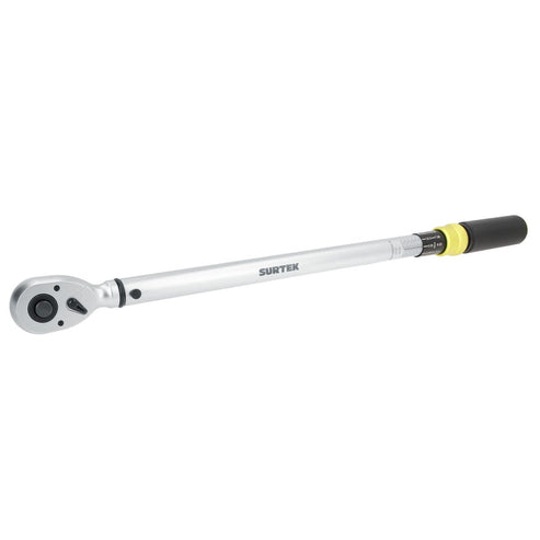 Torquímetro De Trueno Una Escala Dual Cuadro De 3/4, 74-442.5 ft-lb (100-600 Nm), Surtek 534D
