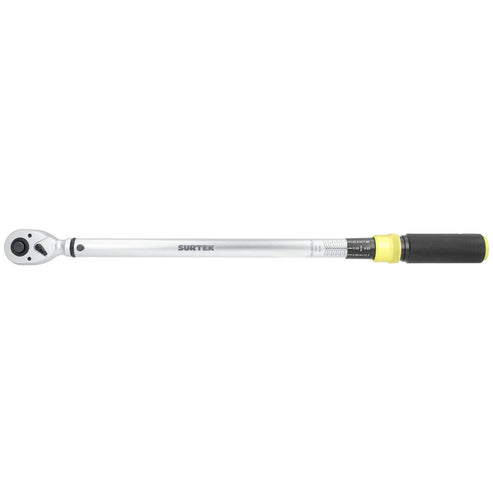 Torquímetro De Trueno Una Escala Dual Cuadro De 3/4, 74-442.5 ft-lb (100-600 Nm), Surtek 534D
