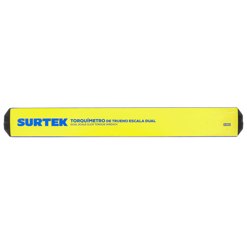 Torquímetro De Trueno Una Escala Dual Cuadro De 3/8, 15-88.5 ft-lb (20-120 Nm), Surtek 538D