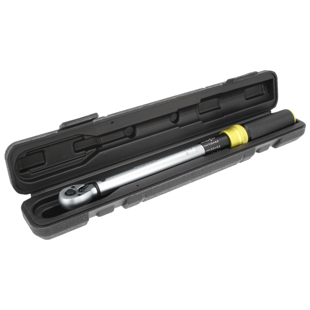 Torquímetro De Trueno Una Escala Dual Cuadro De 3/8, 15-88.5 ft-lb (20-120 Nm), Surtek 538D