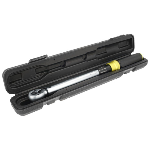 Torquímetro De Trueno Una Escala Dual Cuadro De 3/8, 15-88.5 ft-lb (20-120 Nm), Surtek 538D