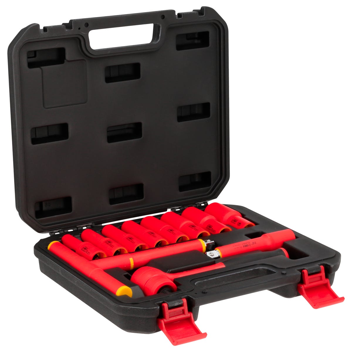 Juego De Dados Y Accesorios Cuadro De 1/2 En Pulgadas Para 1000 V, 11 Piezas, Urrea 5400VI